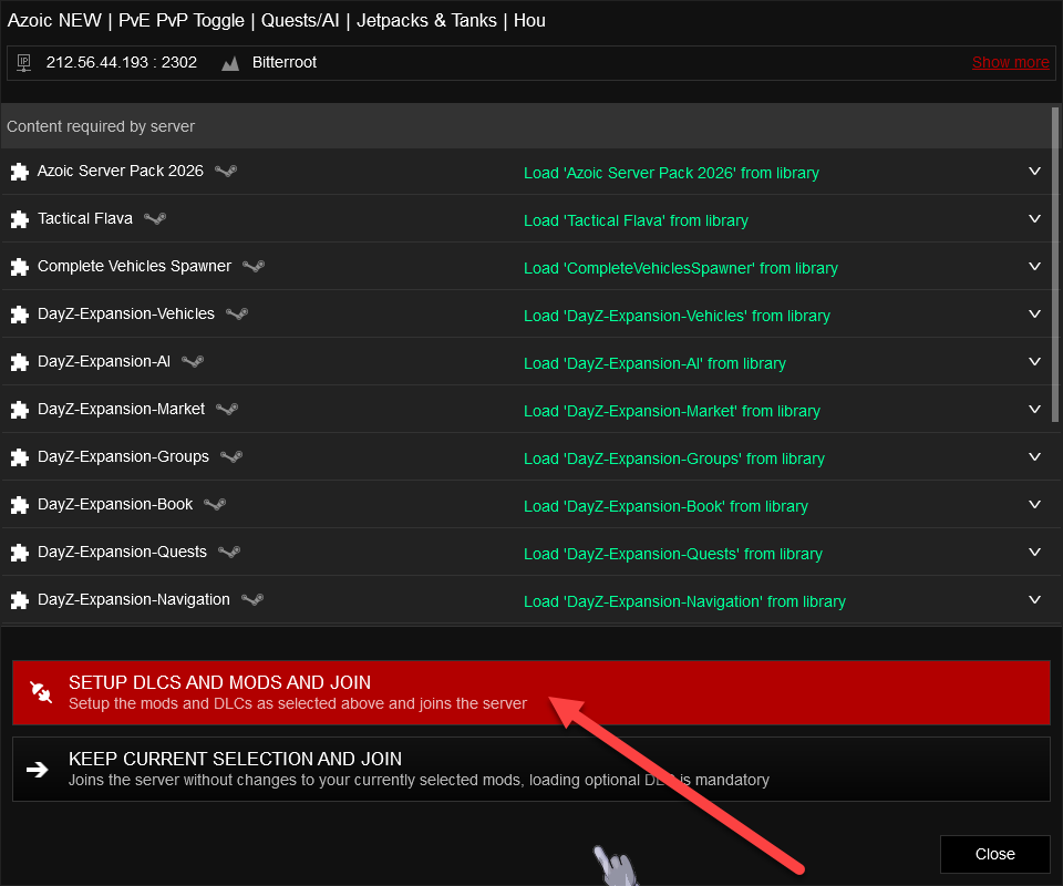 Steam Launcher Mod Setup